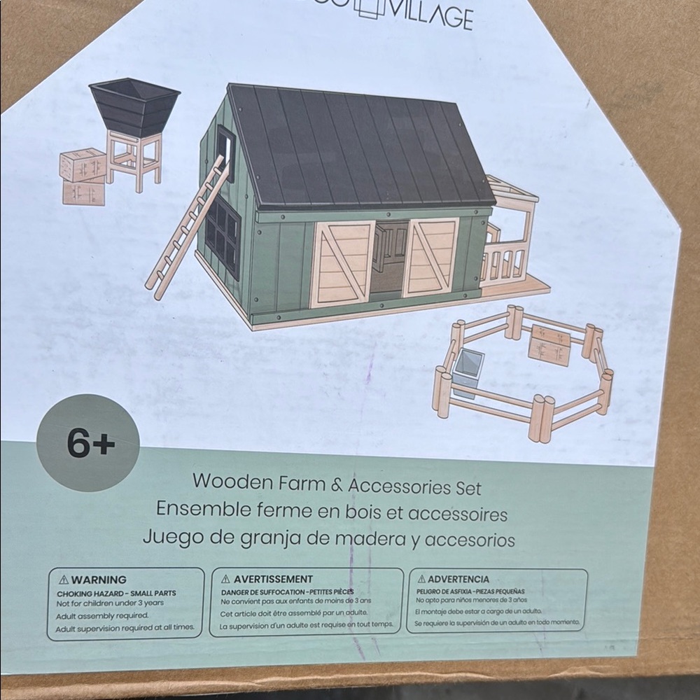 Coco village Wooden Farm & Accessories Set